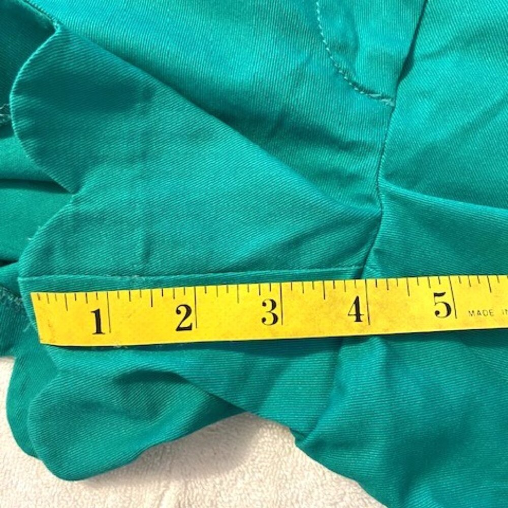 J. Crew Teal Scallop Hem Shorts - Picture 6 of 10